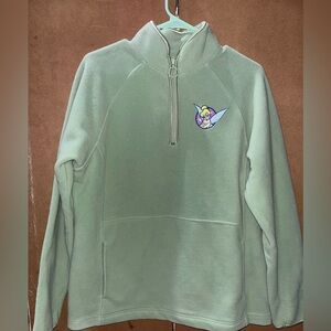 Disney Tinker Bell fleece quarter zip pullover